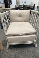 Molly Molly Rattan Chair (Misty Gray)