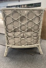 Molly Molly Rattan Chair (Misty Gray)