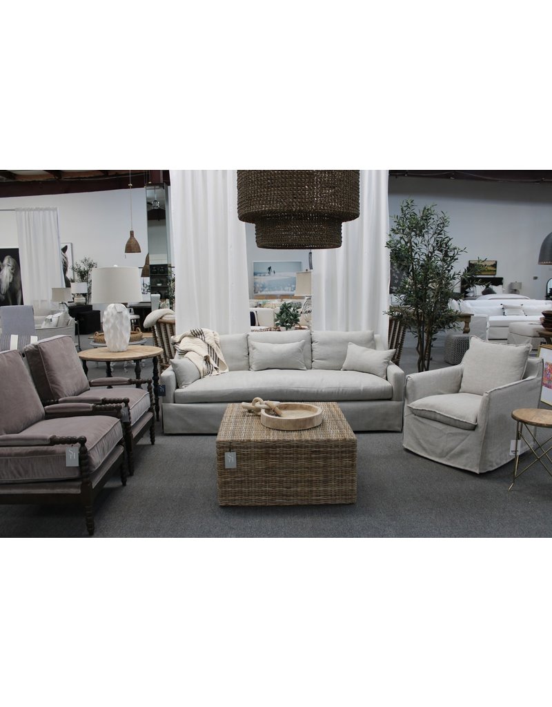 Ellison Ellison Sofa (Linen KW), 89" W x 41" D x 32" H