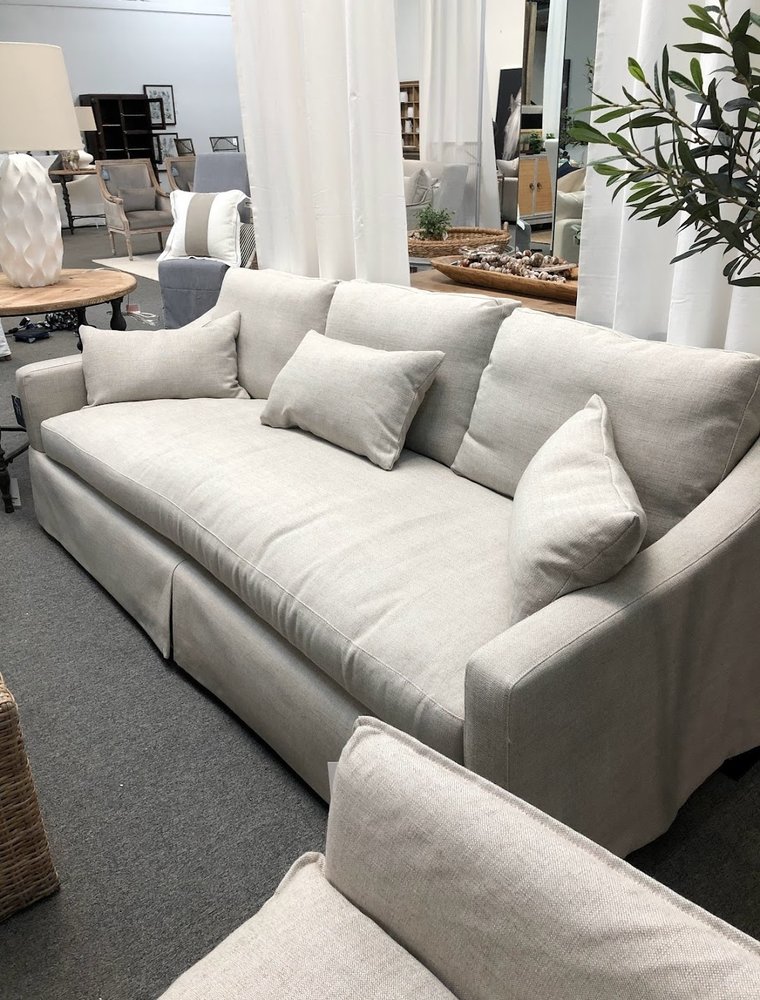 Ellison Ellison Sofa (Linen KW), 89" W x 41" D x 32" H