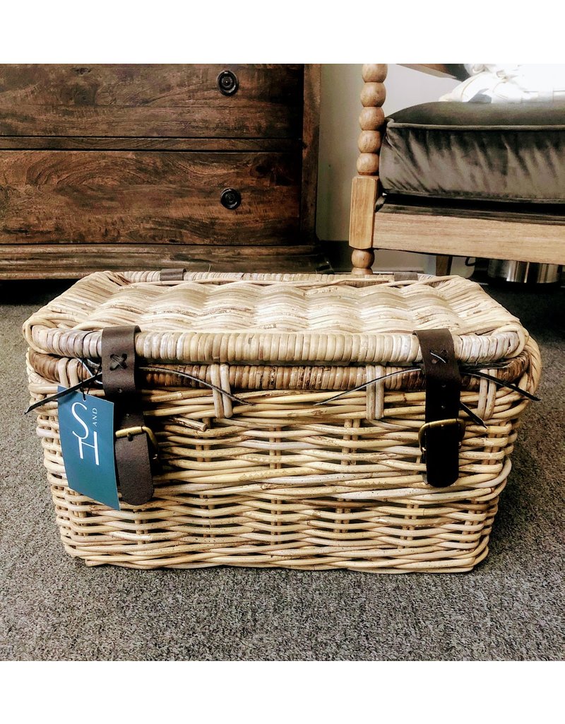 Marine Small Marine Basket with liner & leather buckle (EACH)