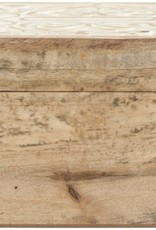 Mango Large Hand Carved Mango Wood Box