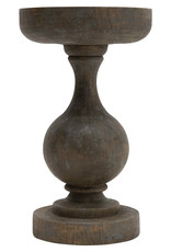 Mango Large Mango Wood Candle Holder