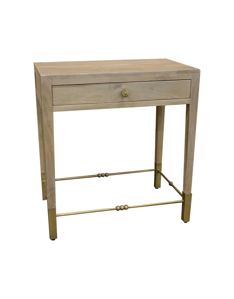 Maslyn Maslyn Side Table, Light Tobacco