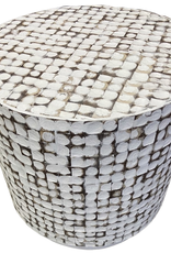 Coconut Coconut End Table - Round