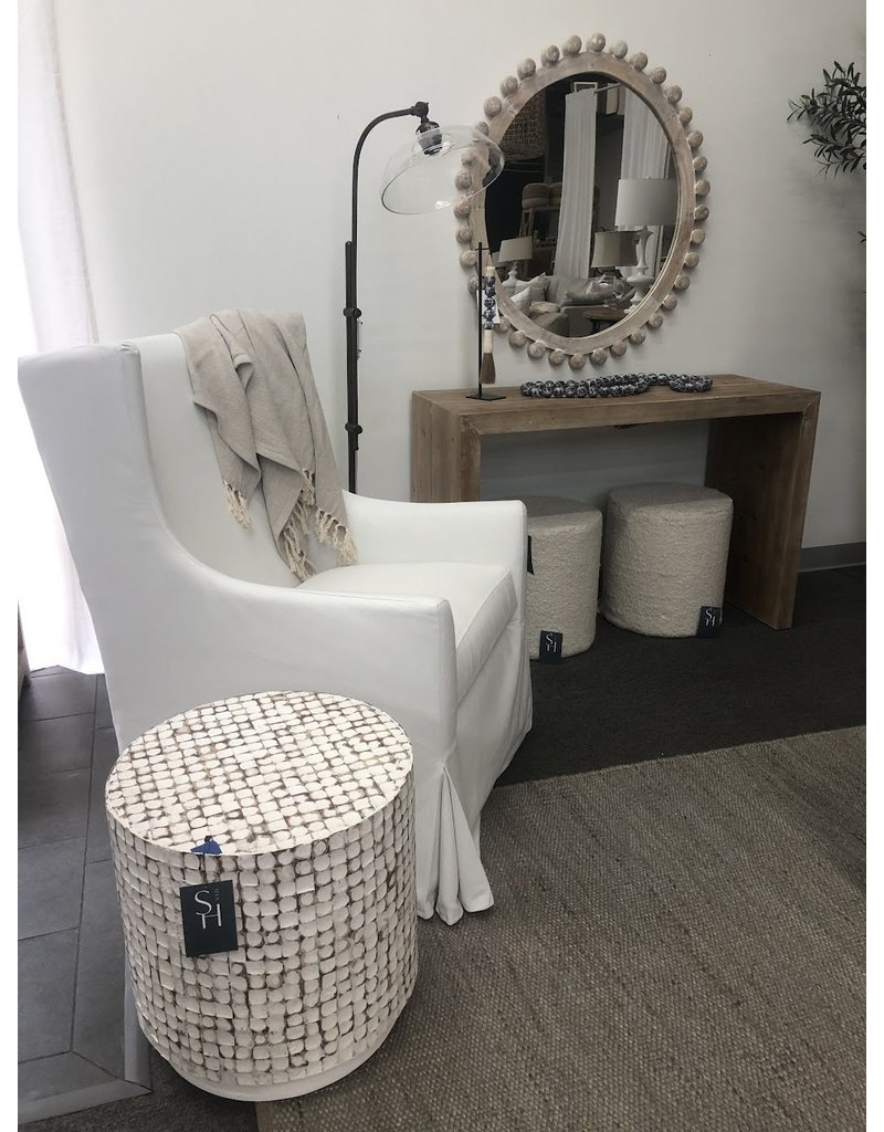 Sutton Sutton Swivel Chair - Lifestyle Chalk