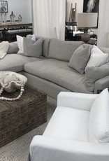Montrose Montrose Sectional in (Linen KW) with Left Chaise & Right Love Seat