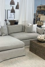 Montrose Montrose Sectional in (Linen KW) with Left Chaise & Right Love Seat