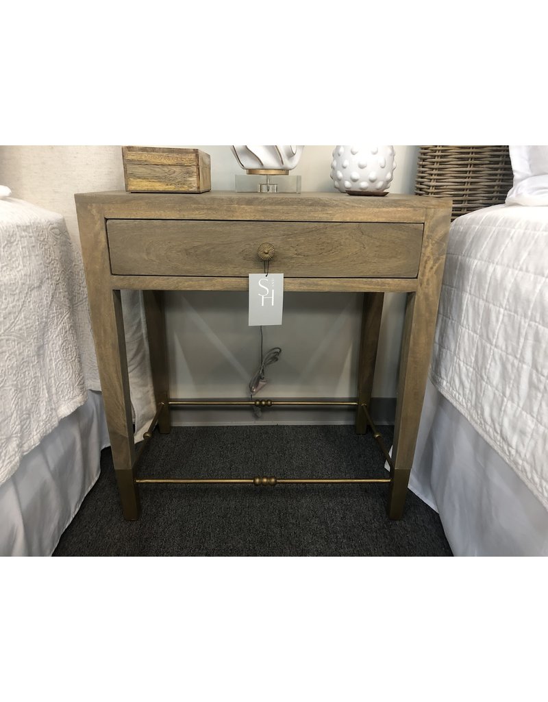 Maslyn Maslyn Side Table, Light Tobacco
