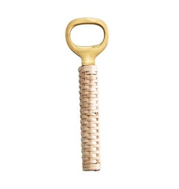 Bamboo Bottle Opener with Bamboo Wrapped Handle