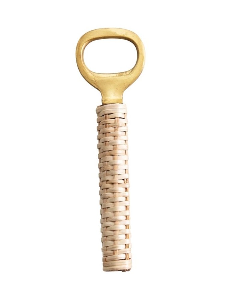 Bamboo Bottle Opener with Bamboo Wrapped Handle