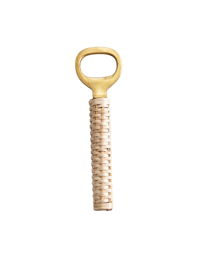 Bamboo Bottle Opener with Bamboo Wrapped Handle