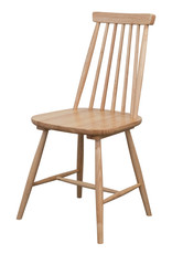 Rubberwood Rubberwood Dining Chair with Slatted Back