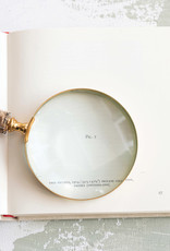 Brass Magnifying Glass w/Jute Wrapped Handle