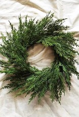 18" Dia Cedar Wreath