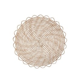 Hand-Woven Palm Placemat
