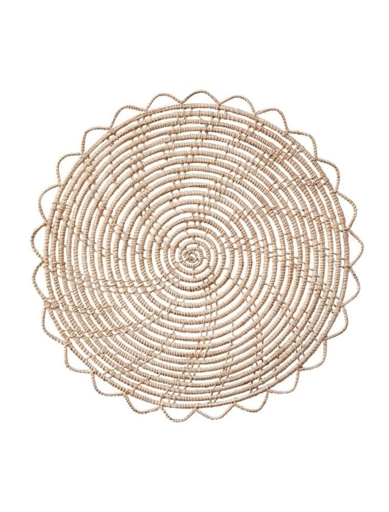 Hand-Woven Palm Placemat