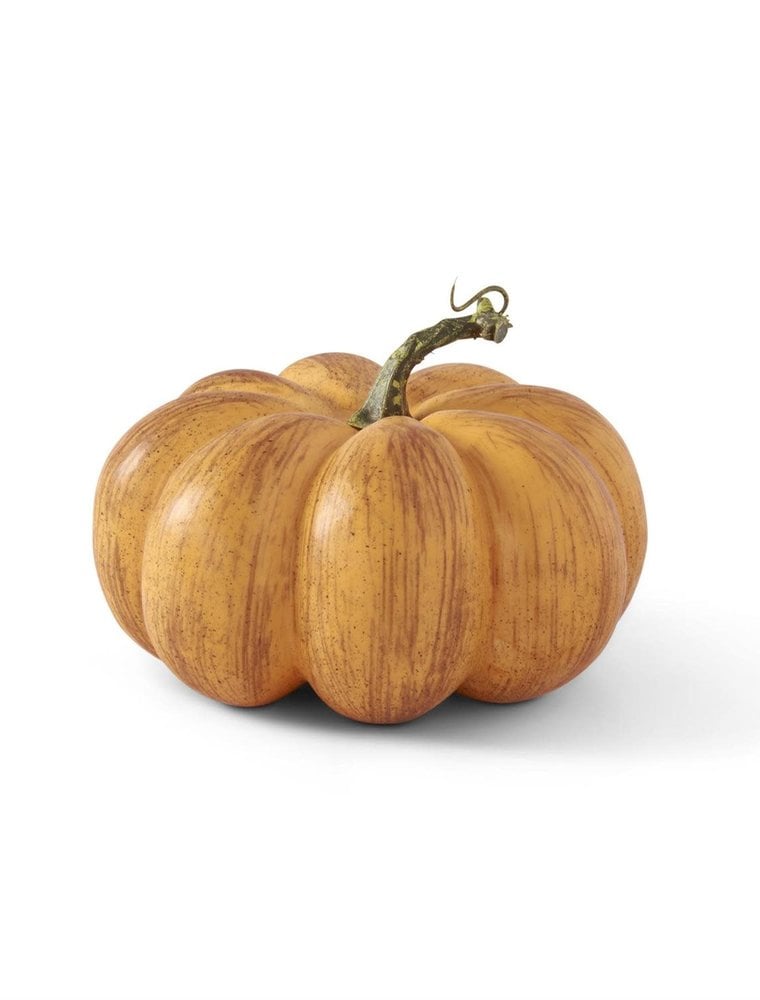 Pumpkin 7" Brown Pumpkin w/Speckles & Streaks