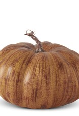 Pumpkin 9.5" Brown Speckled Pumpkin