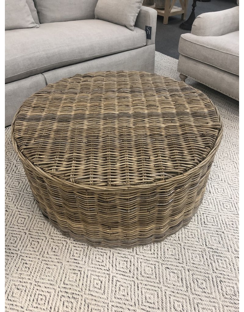 Seascape Seascape Driftwood Rattan Round Coffee Table