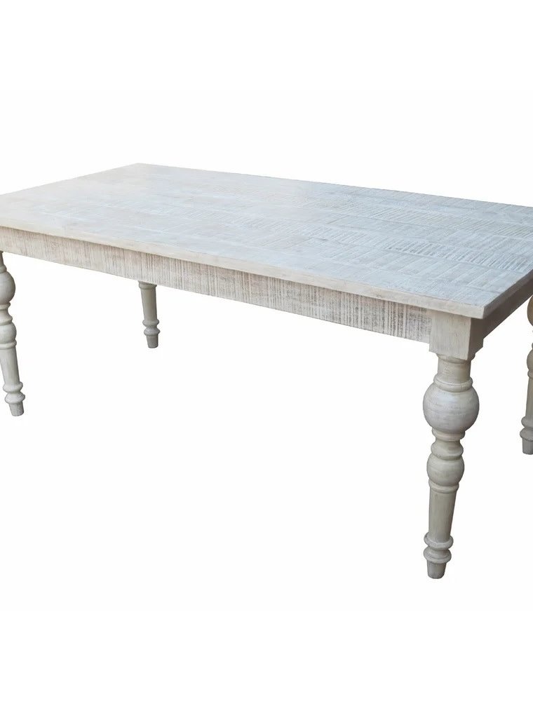 Rectangle Table (Washed White)