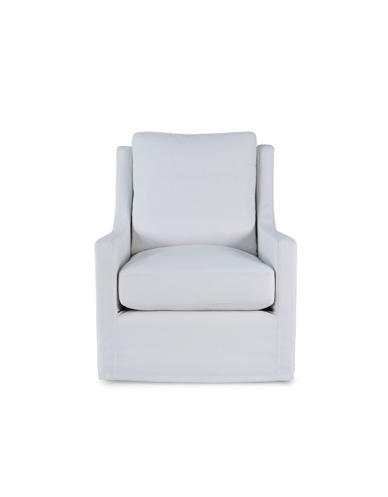 Bret Bret Swivel Chair, Lifestyle Chalk