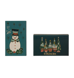 Home for the Holidays Safety Matches Snowman/Christmas Trees (EACH)