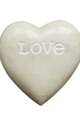 Bits & Bobs Soapstone Heart with Engraved "Love"