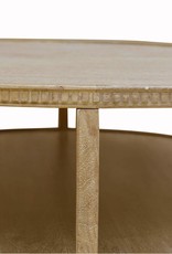 Southern Sky Taylor 48" Round Coffee Table - Light Wood