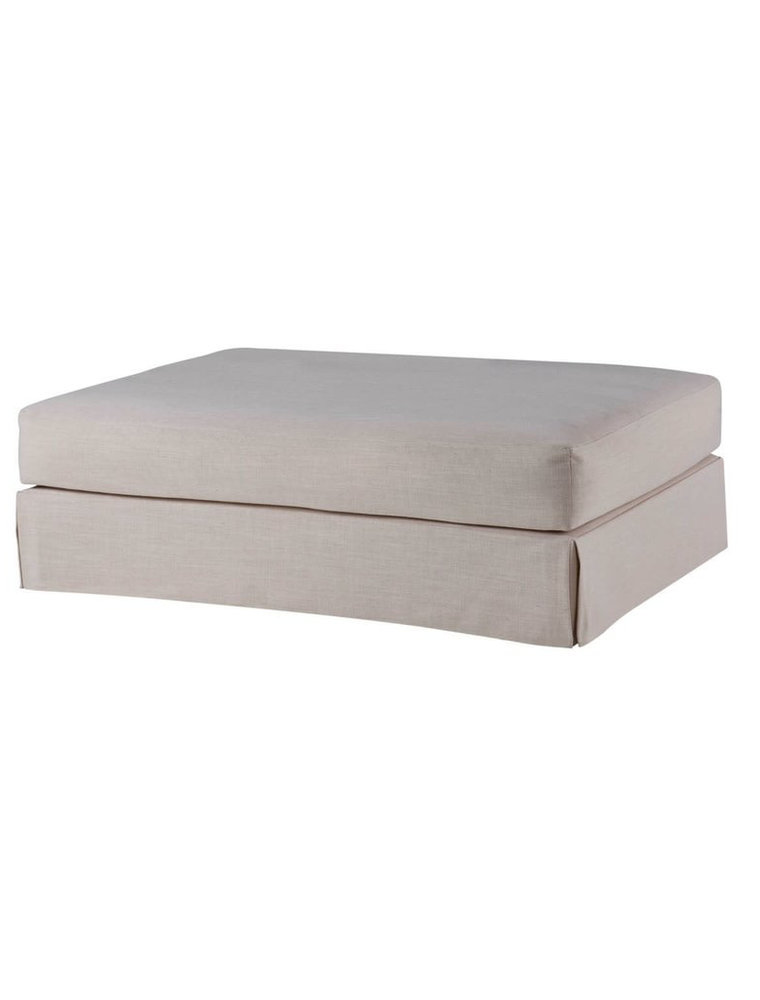 Ammons Ammons Ottoman (Putty)