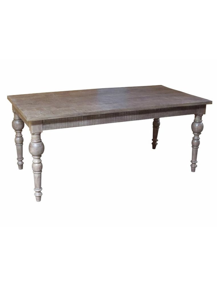 Rectangle Table (Brown Wash)