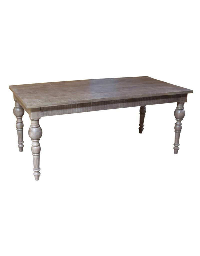 Rectangle Table (Brown Wash)