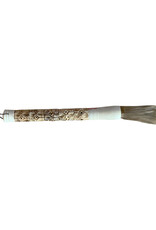 Lily's Living Inc Natural Bone Calligraphy Brush with Lucky Feather Pattern