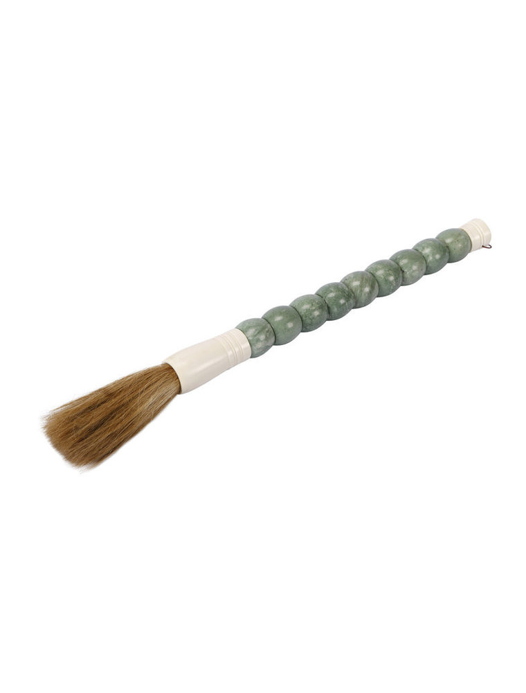 Lily's Living Inc Marble Gray Jade Calligraphy Brush Large