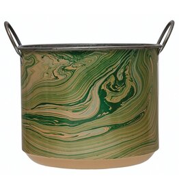 Metal Bucket Small Green, (EACH)