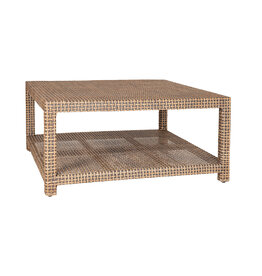 Lewis Lewis Square Rattan Coffee Table