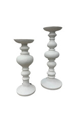 Small White Candle Stick (Design B)