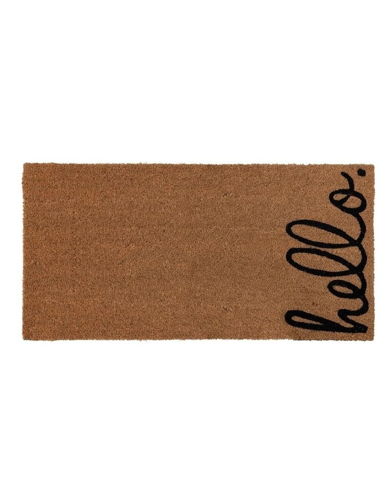 Bits & Bobs Hello Natural Coir Doormat