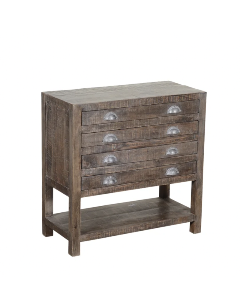 Sully Sully Accent Table, W34" x D17" x H34"