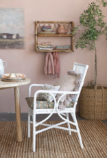 Handmade Rattan Chair - White