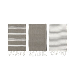 Striped Tea Towels - Set of 3