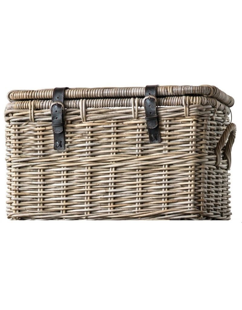 Heirloom Small Basket with Leather Buckle (EACH)