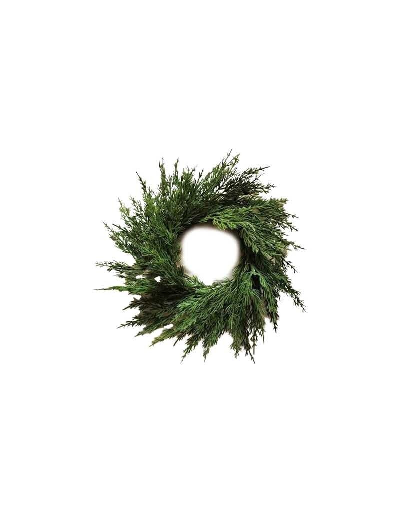 12" Dia Cedar Wreath