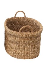 Medium Hand-Woven Basket with Handles