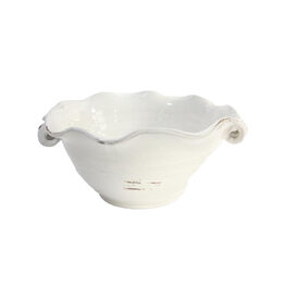 Fluted Fluted White Bowl