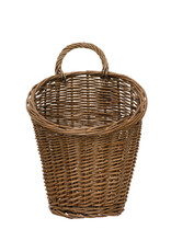 Heirloom Rattan Wall Basket with Handle