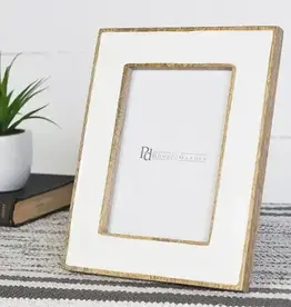 5" x 7" White Enamel Frame