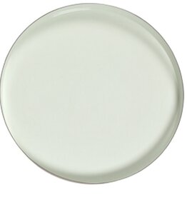 Large Round Brass & Enamel Tray - Seafoam (EACH)