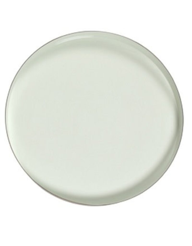 Small Round Brass & Enamel Tray - Seafoam (EACH)