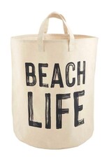 Beach Life Canvas Tote